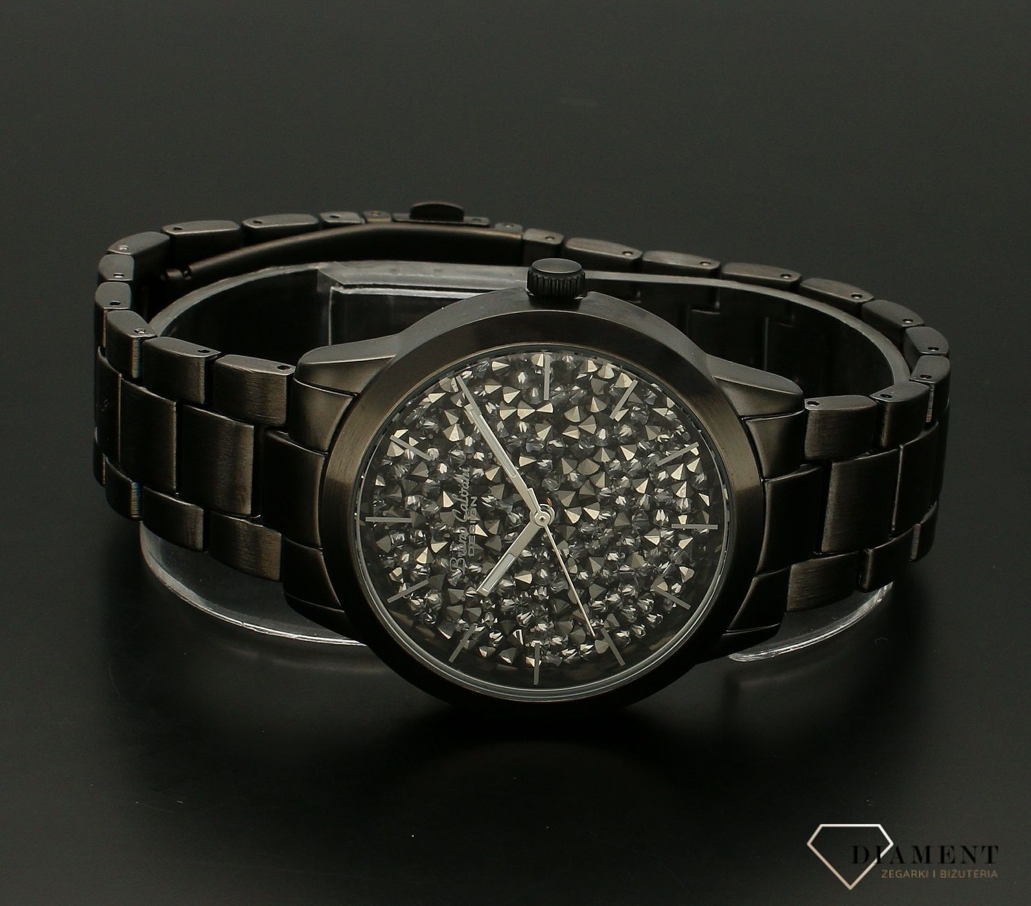 Zegarek damski Swarovski Bruno Calvani Classic BC90277. Mechanizm japoński mieści się w okrągłej, wytrzymałej kopercie. Koperta wykonana z ALLOY’u, Zegarek idealny na prezent (4).jpg